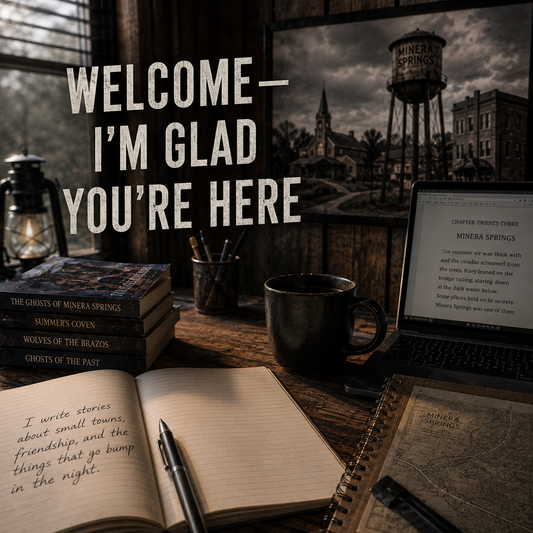 Welcome — I’m Glad You’re Here