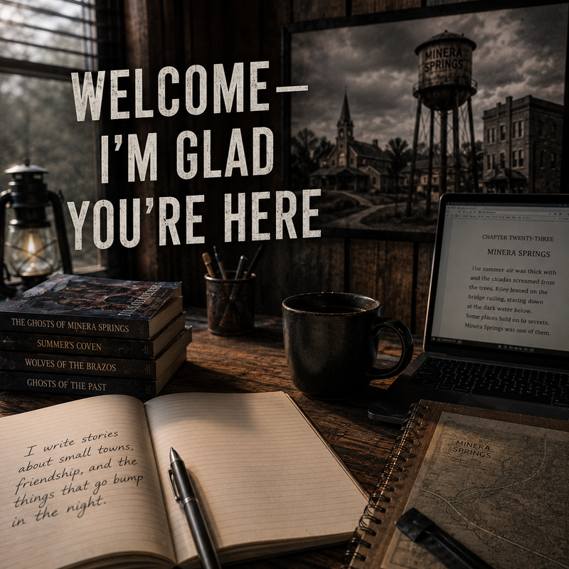 Welcome — I’m Glad You’re Here